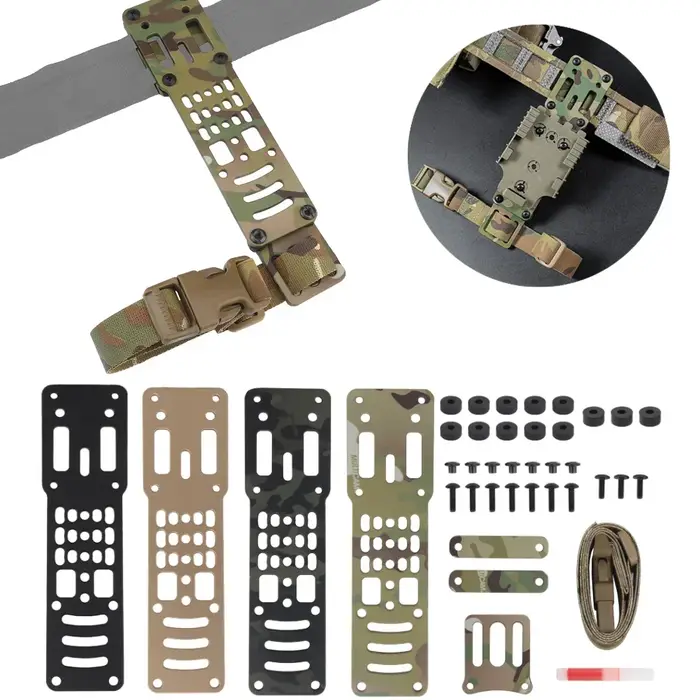 Adaptateur de étui modulaire, plate-forme en alliage d'aluminium, étui de chasse à traction rapide r