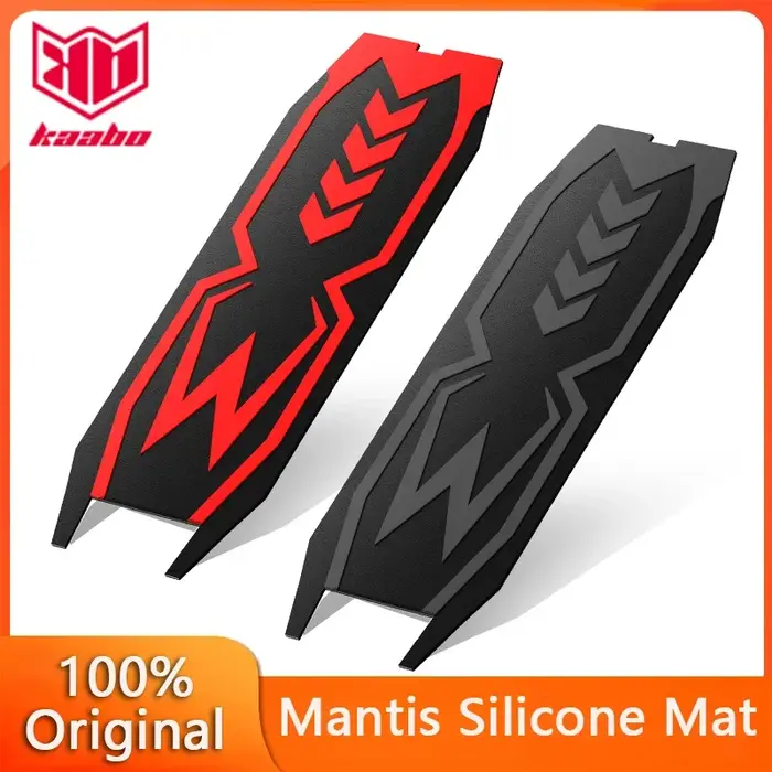 Tapis rouge Kaabo en silicone original autocollant pour trottinette électrique Mantis Kickscooter