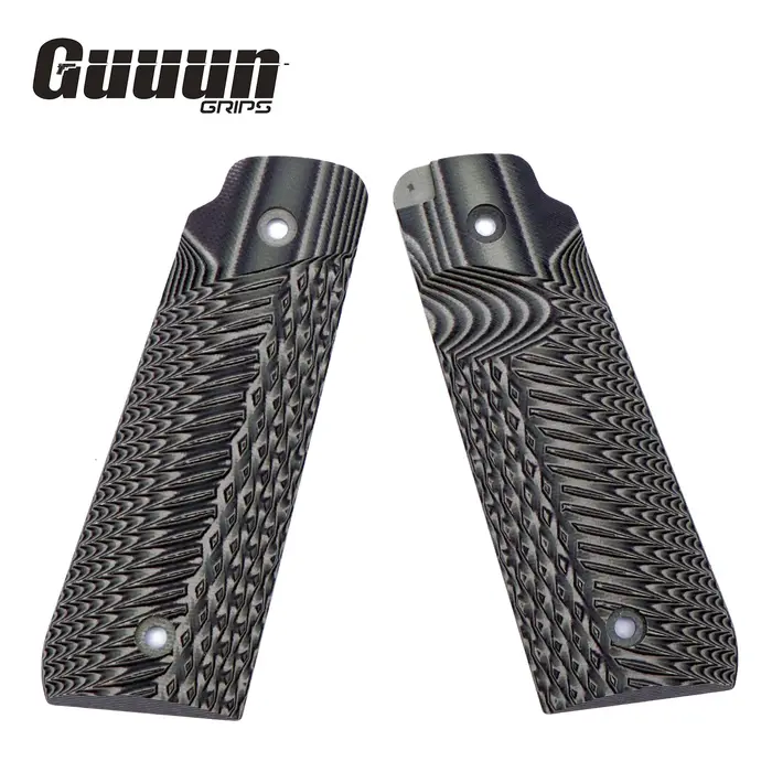 Poignées Guuun Ruger Mark IV 22/45 Lite G10 pour Ruger 22 45 Lite génération 4 NON pour Gen 3, Textu