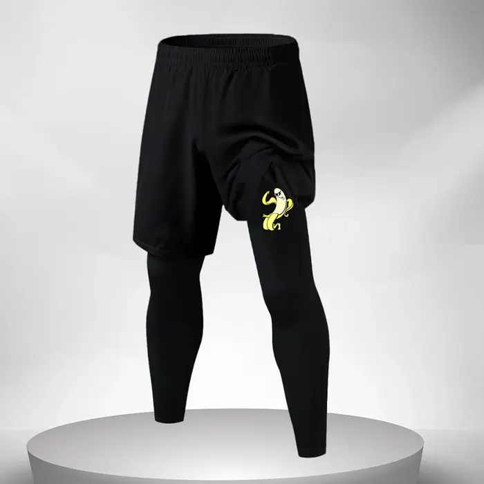 Pantalons d'entraînement fitness hommes leggings compression - Bas de sport masculin séchage rapide course