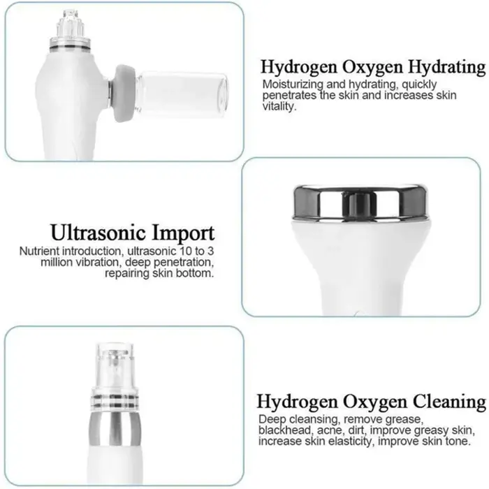 AOKO 6/7 en 1 Dermabrasion Peel Spa Machine faciale rajeunissement de la peau Hydro Dermabrasion Aqu
