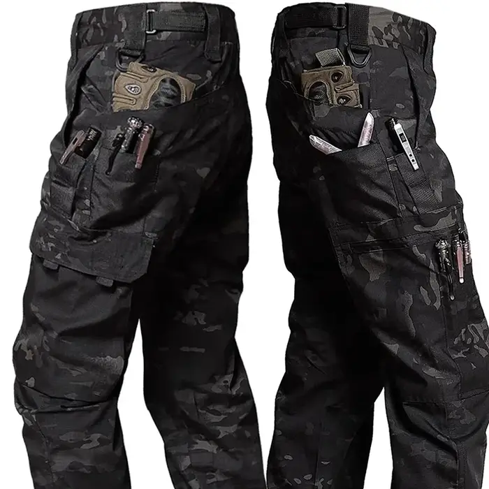 Nouveau pantalon de travail tactique hommes décontracté extérieur imperméable Cargo pantalon 2/1 piè