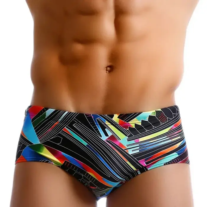 Maillot de bain pour hommes, boxer, short de planche, Bikini de surf, coupe brésilienne, maillot de 