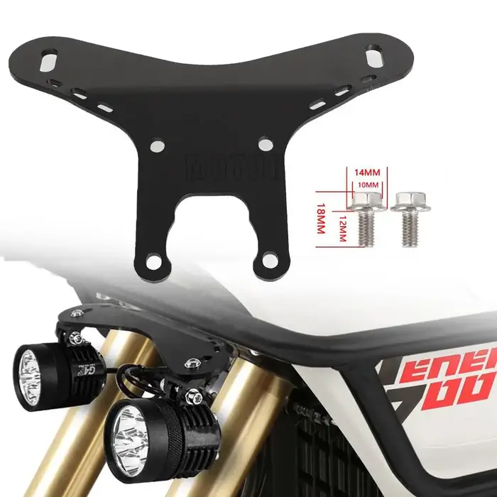 Support de feu antibrouillard auxiliaire pour moto, pour YAMAHA TENERE 700 Tenere700 XTZ 700 XT700Z 