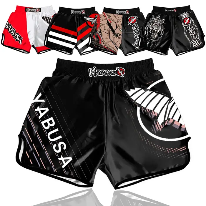 Short d'entraînement de boxe respirant combat boxe combat Sanda salle d'arts martiaux Muay MMA Thai 