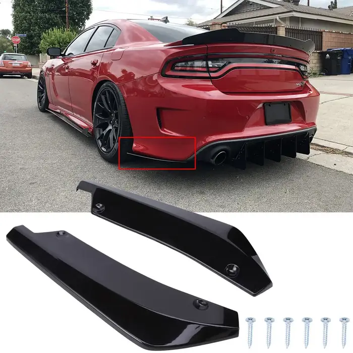 LAICY – lame de pare-choc arrière pour voiture, accessoire pour voiture Dodge Charger Challenger 201