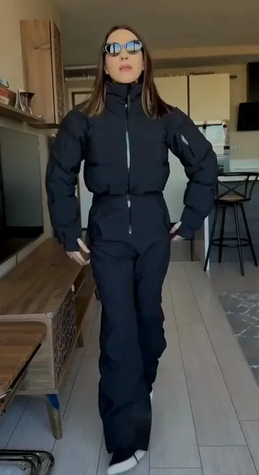 Manteau Midi à capuche imprimé avec cordon de serrage pour femme, fermeture éclair, simple boutonnag