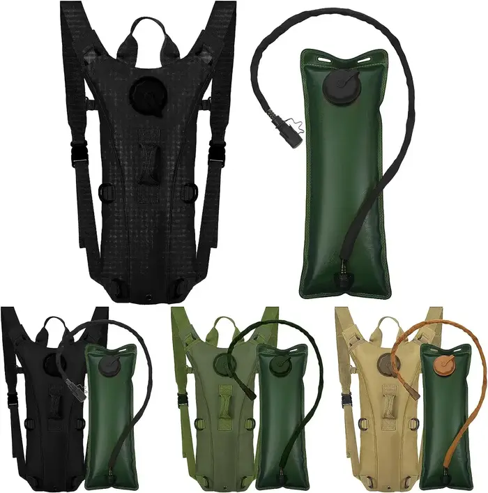 Sac à dos d'hydratation de Sport, sac à eau en Nylon imperméable avec vessie de 3 litres pour la ran