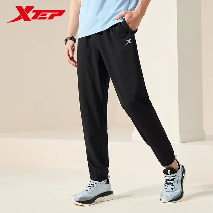 Pantalon de survêtement homme été Xtep - Confort quotidien style Normcore pour sorties plein air