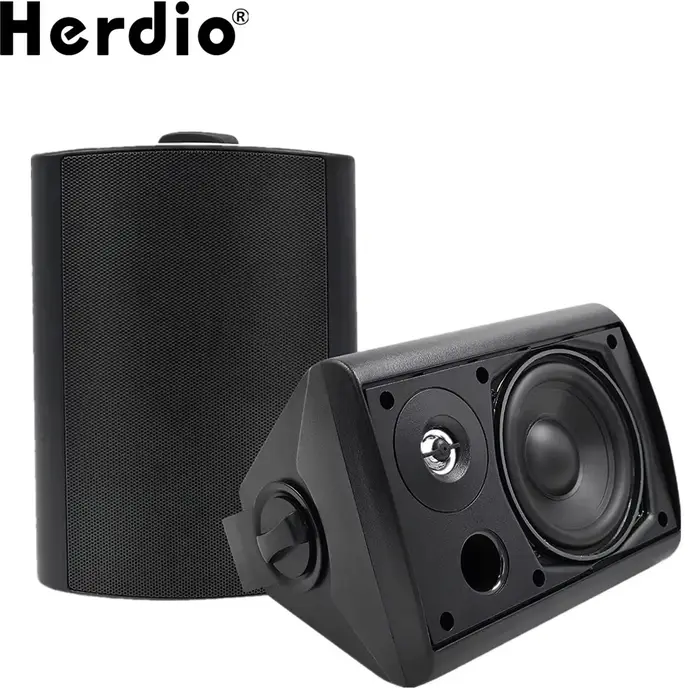 Herdio – haut-parleurs d'extérieur passifs filaires de 5.25 pouces, 300W, pour terrasse, système de 