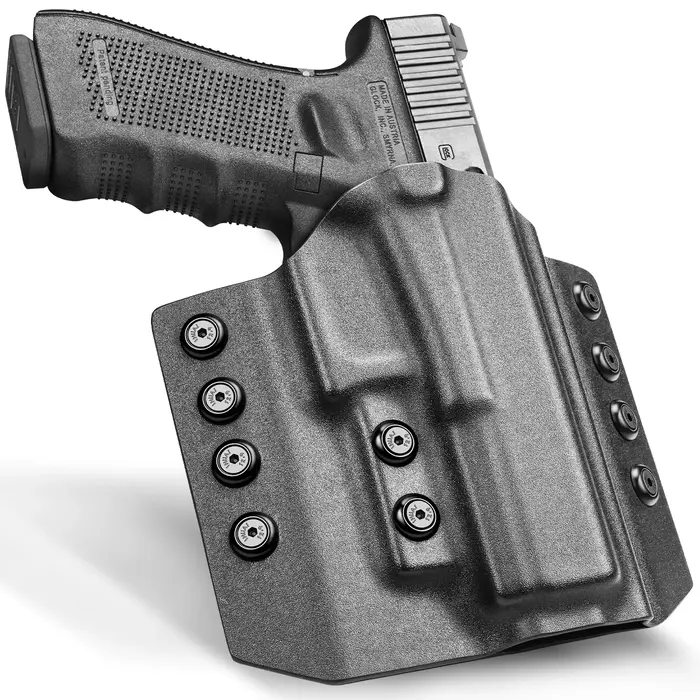 OWB Kydex étuis pour Glock 17/ Glock 19/ CZ P7 /CZ P09 / CZ 10C / Sig P320 / Sig P226 / S&W MP9 / Wa