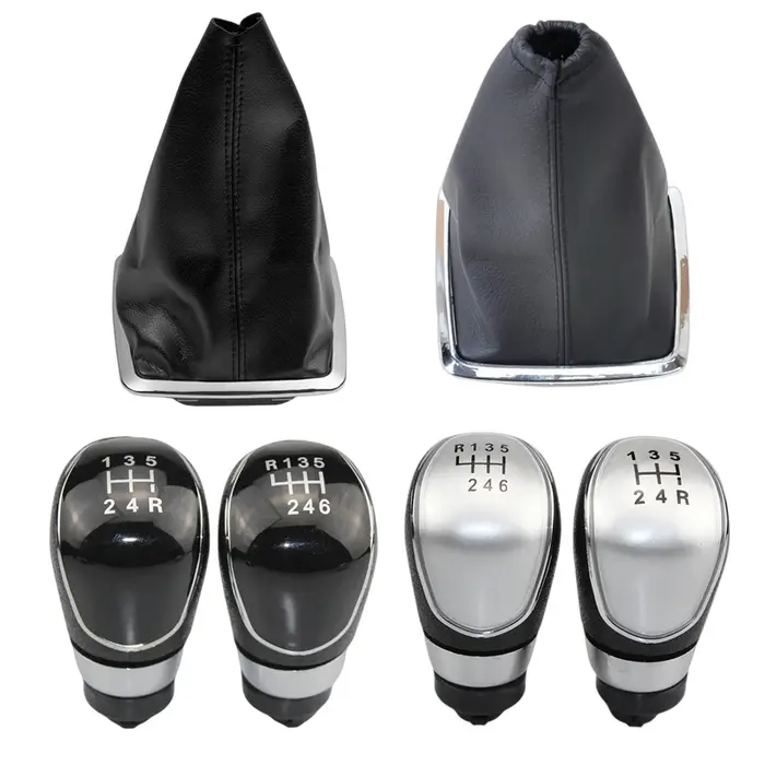 Pommeau de levier de vitesse 5/6 vitesses, guêtre de démarrage, étui de protection pour Ford Focus 2