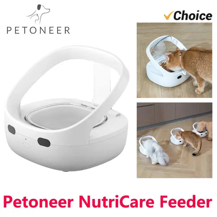 Nouveau mangeoire Petoneer NutriCare sur mesure pour les ménages multi-animaux mangeoire pour animau