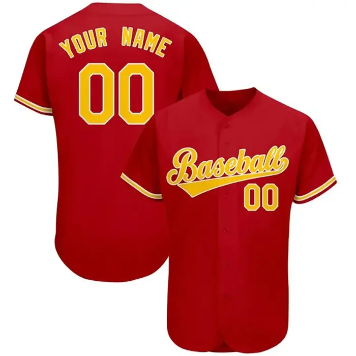 Maillot de baseball personnalisé pour hommes avec sublimation nom et numéro unique pour sportifs et amateurs occasions spéciales