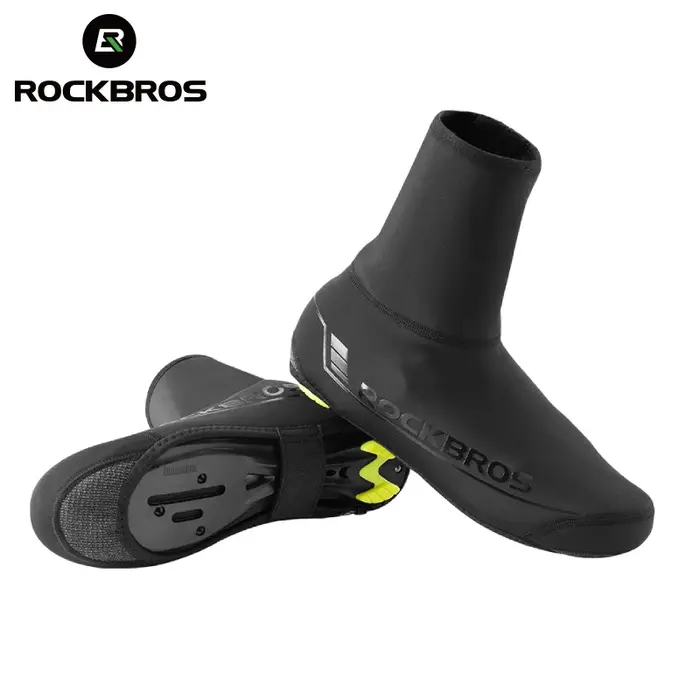 ROCKBROS hiver cyclisme couvre-chaussures vtt plus chaud couvre-chaussures vélo chaussures couvre ré