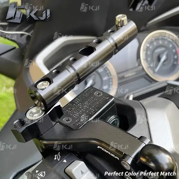 Pour Honda NSS FORZA 350/300/250/125/150/750 Barre de Renfort de Guidon CNC Barre d'équilibre de Mot