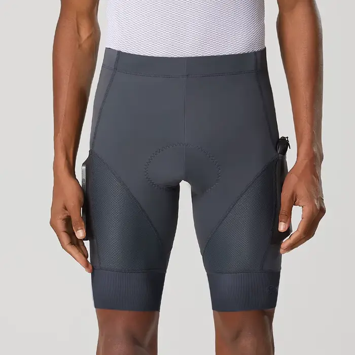 Short cyclisme homme rembourré VTT route été - Coussin antichoc confortable pour vélo