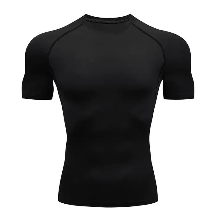Chemises de Compression pour hommes, maillot de football à séchage rapide, vêtements de Sport serrés