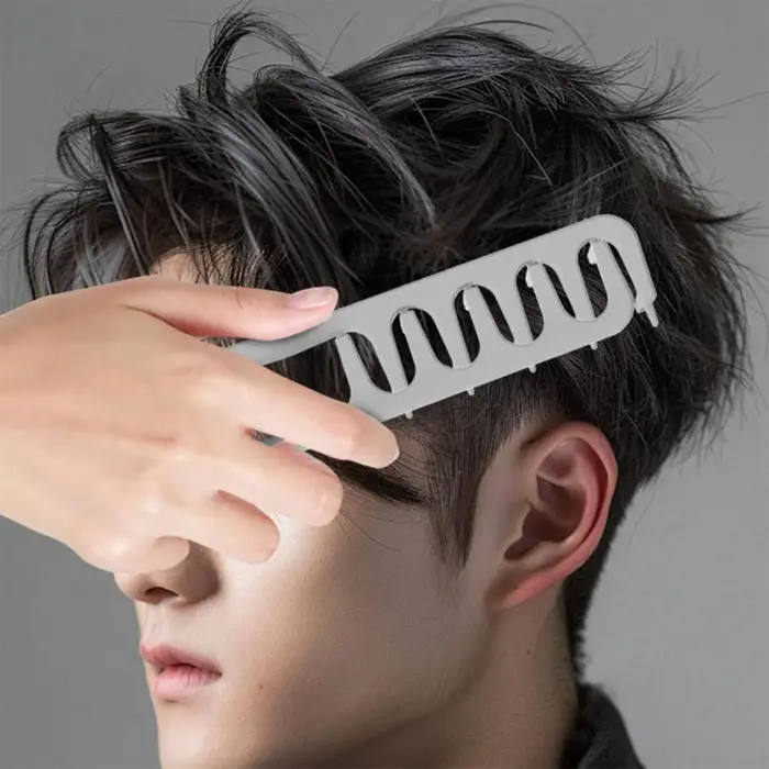 Peigne à dents larges, pour cheveux bouclés, outil de volumisation pour le Volume et le toilettage, 