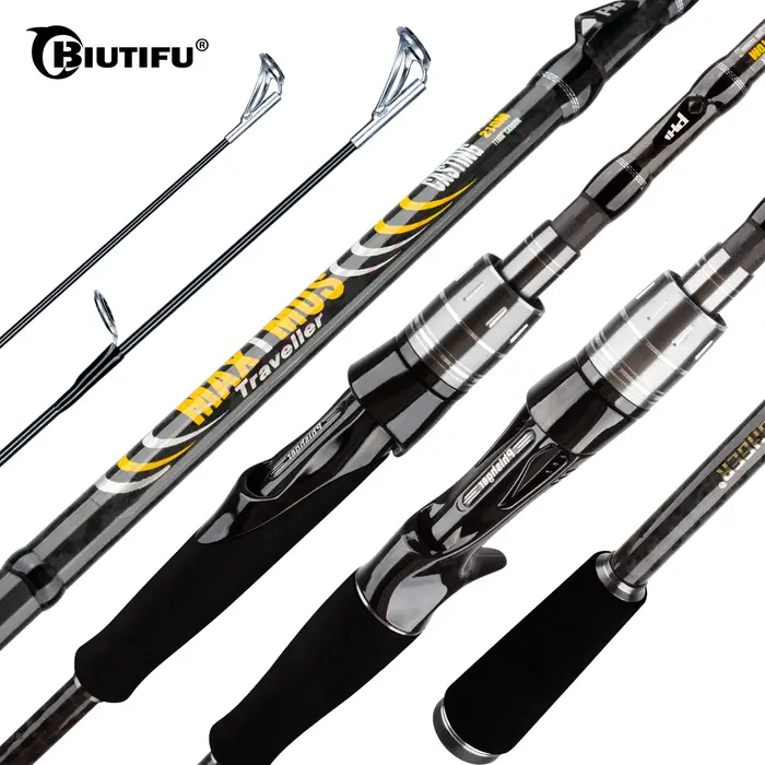 PHISHGER MAXIMUS voyageur filature Baitcasting leurre cannes à pêche 1.65 m ~ 3.0 m Fuji Guide 30 T 