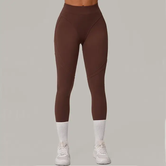 Pantalons de Yoga femmes hanche levage femmes course sport Leggings taille haute Fitness Leggings Pu
