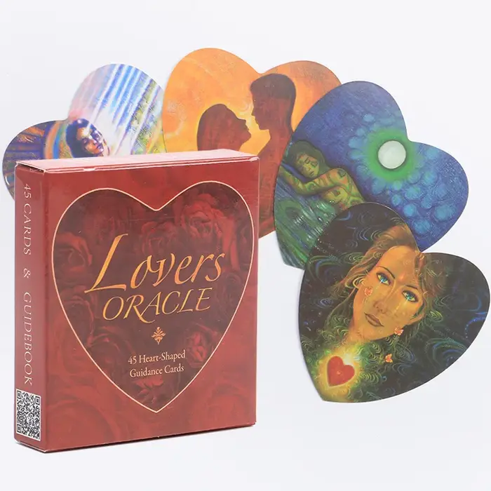 Nouveaux amoureux Oracle Tarot jeu de cartes Table de fête jeu de société pour adulte anglais Tarot 