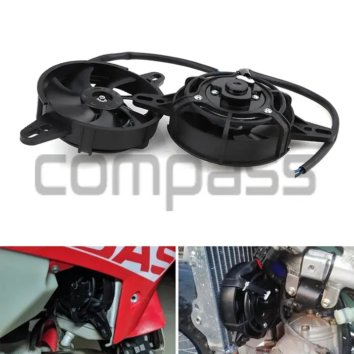 200cc 250cc 300cc moto ventilateur de refroidissement moteur radiateur moto ATV Quad refroidisseur d