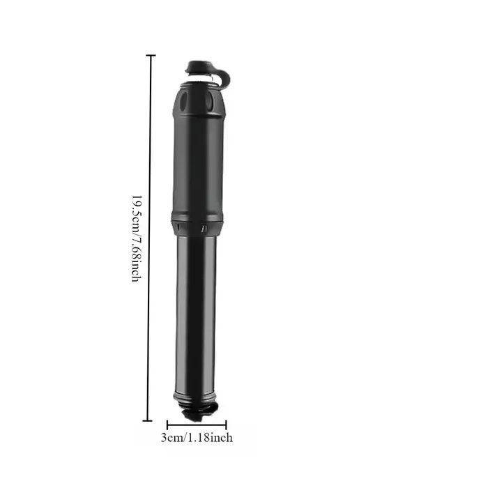 Mini pompe à vélo West Biking 100Psi alliage aluminium Schrader Presta Valve compatible VTT ville occassions spéciales cadeau