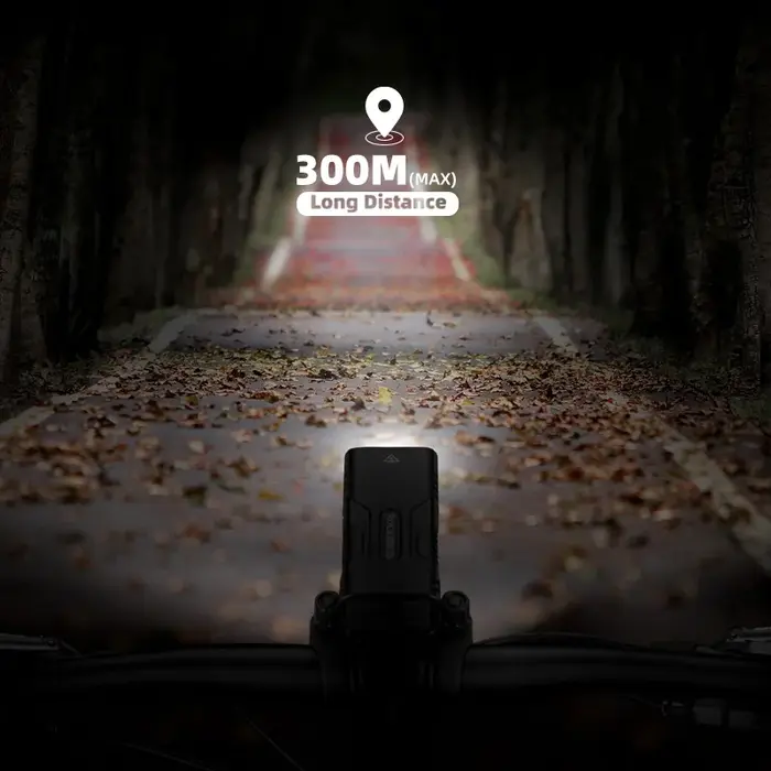 ROCKBROS 2T6 LED vélo lumière 10W 10000 mAh vélo avant lampe de poche vélo équipement vtt phare Supe