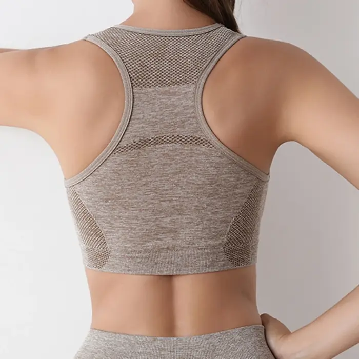 Femmes sport soutiens-gorge Yoga haut gilet haute antichoc séchage rapide Yoga gymnase course sous-v