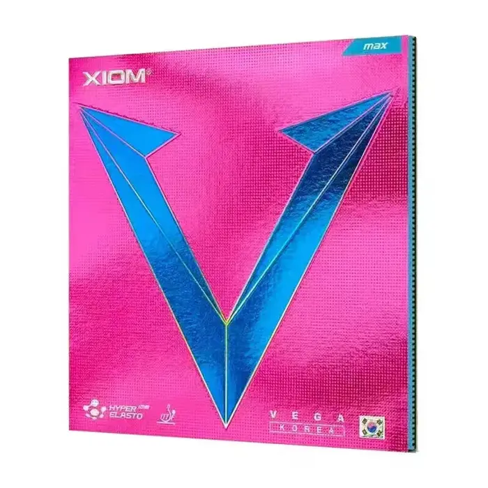 XIOM VEGA corée bleu rose Tennis de Table caoutchouc Original coloré Ping-Pong éponge