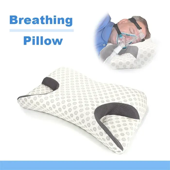 Oreiller fonctionnel CPAP de contour inodore pour le médical/patient/hôpital utilisant un oreiller e
