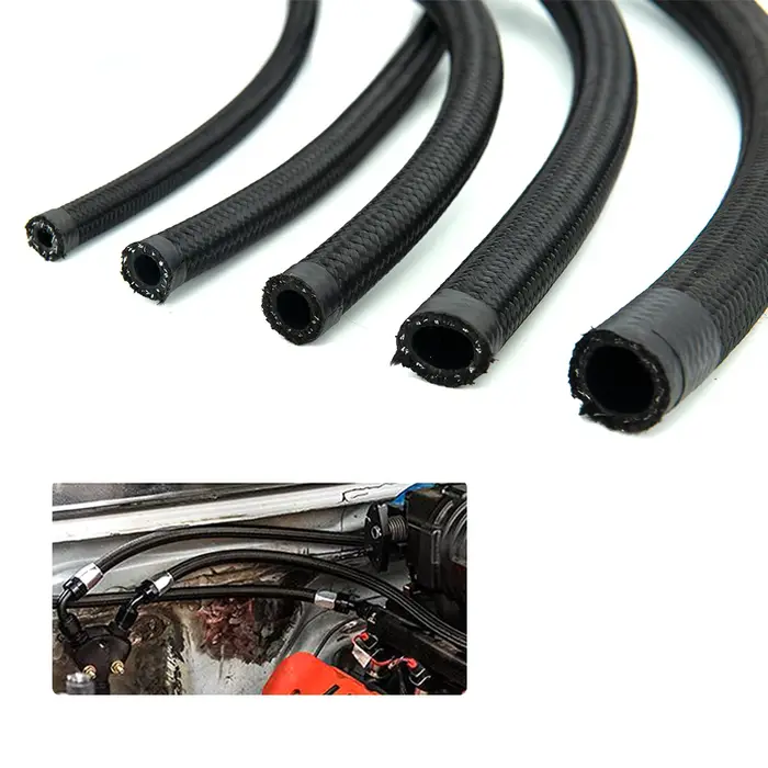 1M/3M/6M AN4 AN6 AN8 AN10 tuyau de carburant huile gaz refroidisseur tuyau ligne tuyau Tube Nylon ac