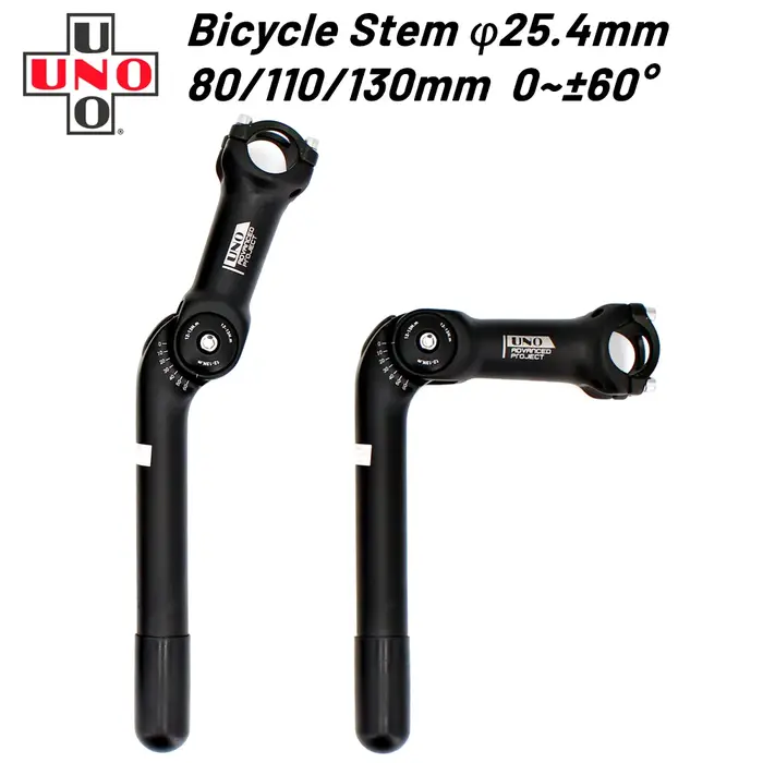 UNO-Tige de fourche avant réglable pour vélo de ville, rallonge de potence, guidon résistant à 60 de