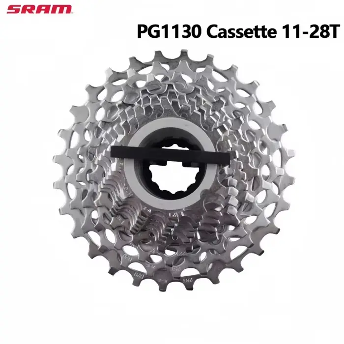 Cassette SRAM PG 1130 11s 11-42T noire pour VTT - Transmission précise et durable pour vos aventures