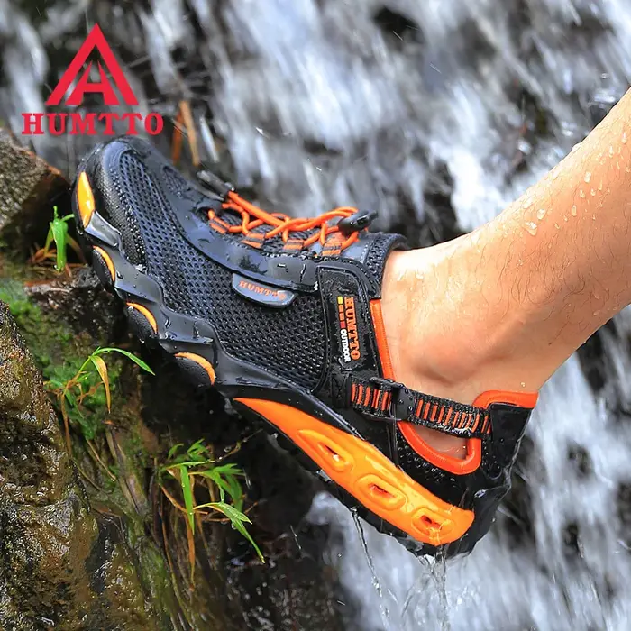 HUMTTO-Chaussures de Randonnée d'Été pour Homme et Femme, Baskets de Trekking en Plein Air, Escalade