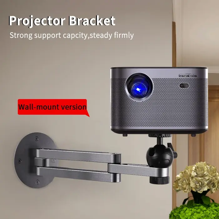 Support de montage mural pour projecteur, Support mural pliable réglable multi-angle, accessoire de 
