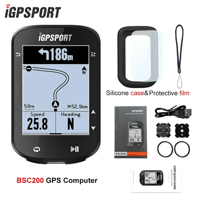 IGPSPORT BSC200 GPS ordinateur de vélo odomètre de cyclisme compteur de vitesse sans fil Navigation 