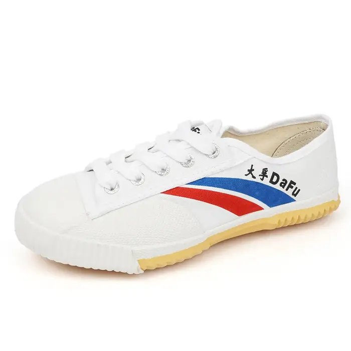 Chaussures Dafu Kungfu classiques - Baskets blanches originales 3002 pour arts martiaux