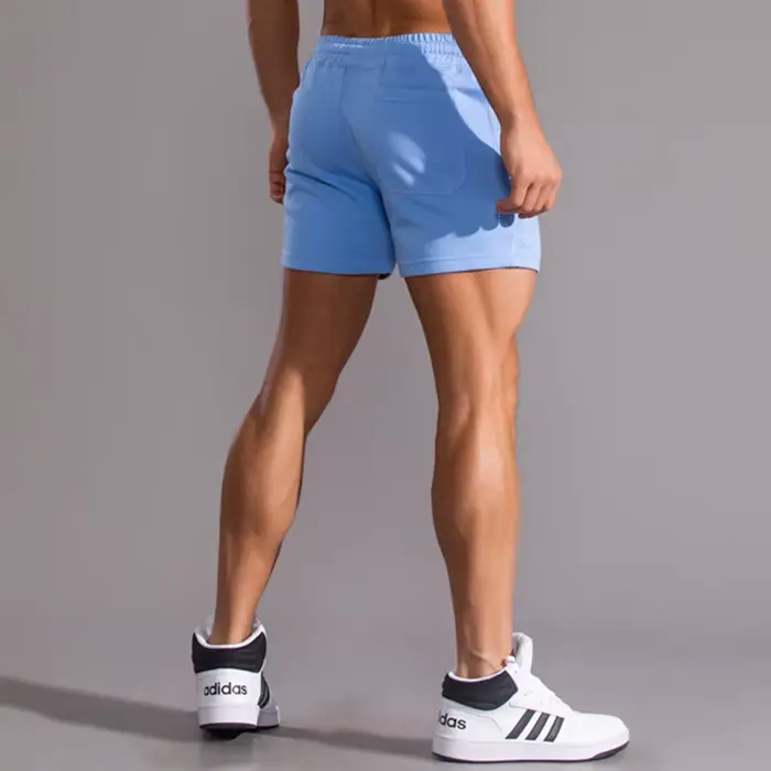 Short de course en coton pour hommes, sous-vêtements de Sport décontractés, Yoga, entraînement, boxe
