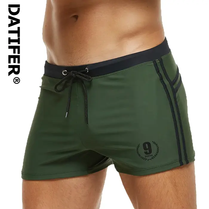 DATIFER marque été Shorts de Sport hommes respirant mode ajuster taille Shorts de natation hommes tr