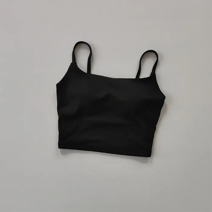 Gilet à bretelles intégré femme sous-vêtements sport soutien-gorge beauté dos fitness