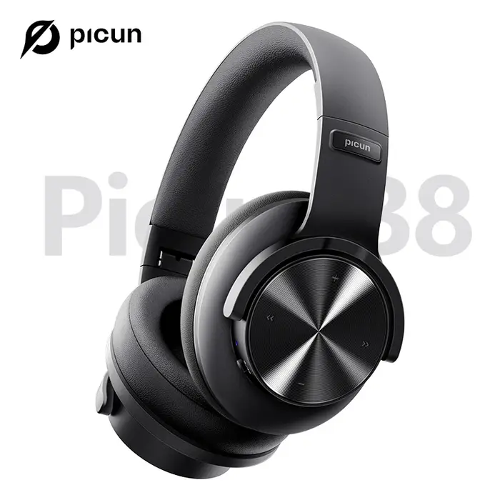 Picun B8 Bluetooth casque 120H Playtime casque sans fil Bluetooth 3EQ Mode faible latence appels mai