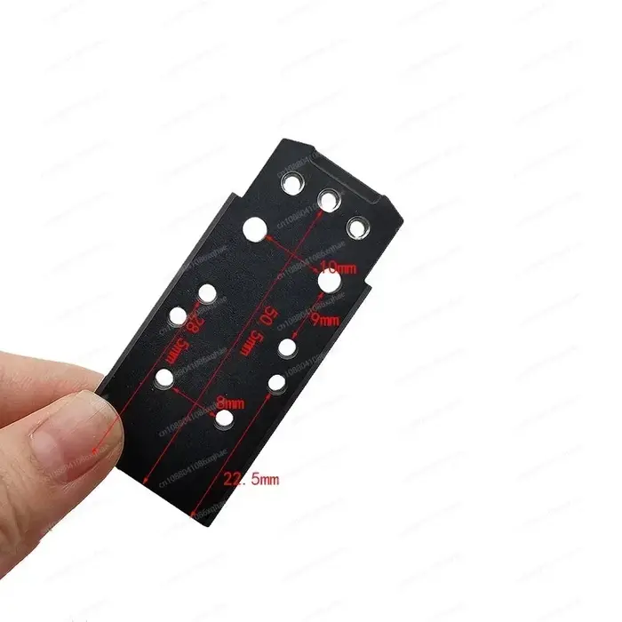 Plaque de Base d'adaptateur métallique universelle, pour Sig Sauer P320 M17 M18 P320 XFull XCompact 