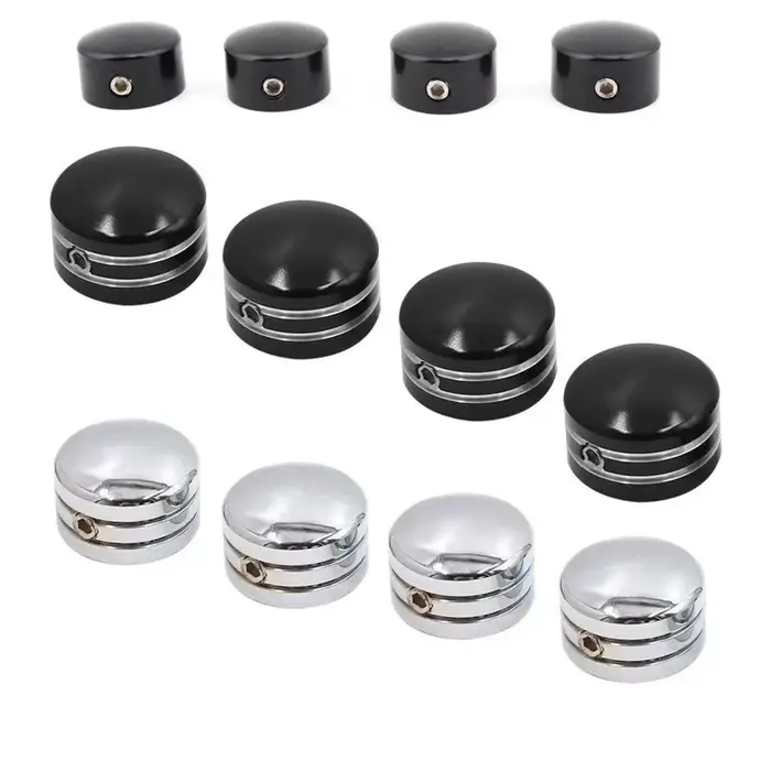 Couvercle de bougie d'allumage de moto, 4 pièces, capuchons de boulons de tête pour Harley Sportster