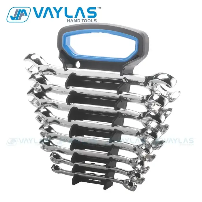 Jeu de clés à écrou évasé pour tuyau d'huile, 6-22mm, multi-outils, polissage complet, couple élevé,