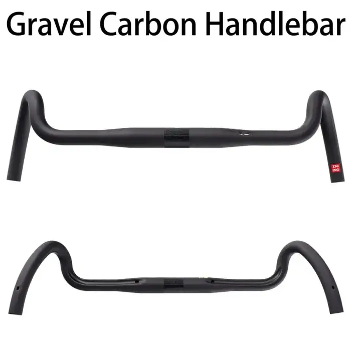 Nouveau Guidon de Vélo en Carbone pour Gravel 2026 – Grand Guidon Évasé pour Vélo de Cross-Country et de Route – Guidons de Cyclisme 400/420/440mm