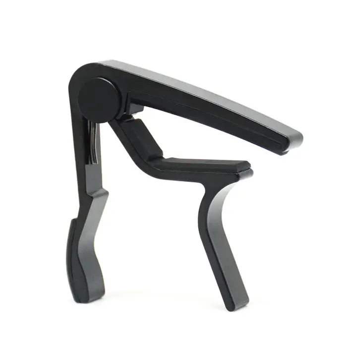 Capodastre de guitare pour guitares acoustiques et électriques Capos à une main noir