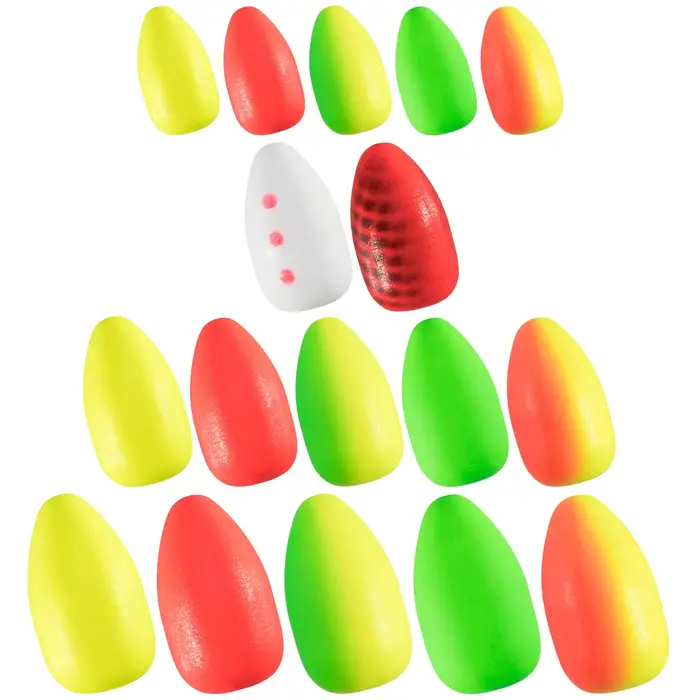 10/30 pièces pêche mousse flotteur Bobber bouée eau salée pour la pêche à la mouche Pompano plate-fo