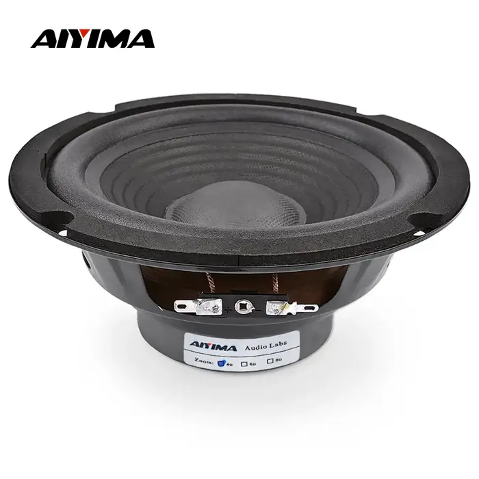 AIYIMA 1 pièce Haut-parleur audio médium-grave 150W 6,5 pouces 4 8 Ohm, amplificateur de son, woofer